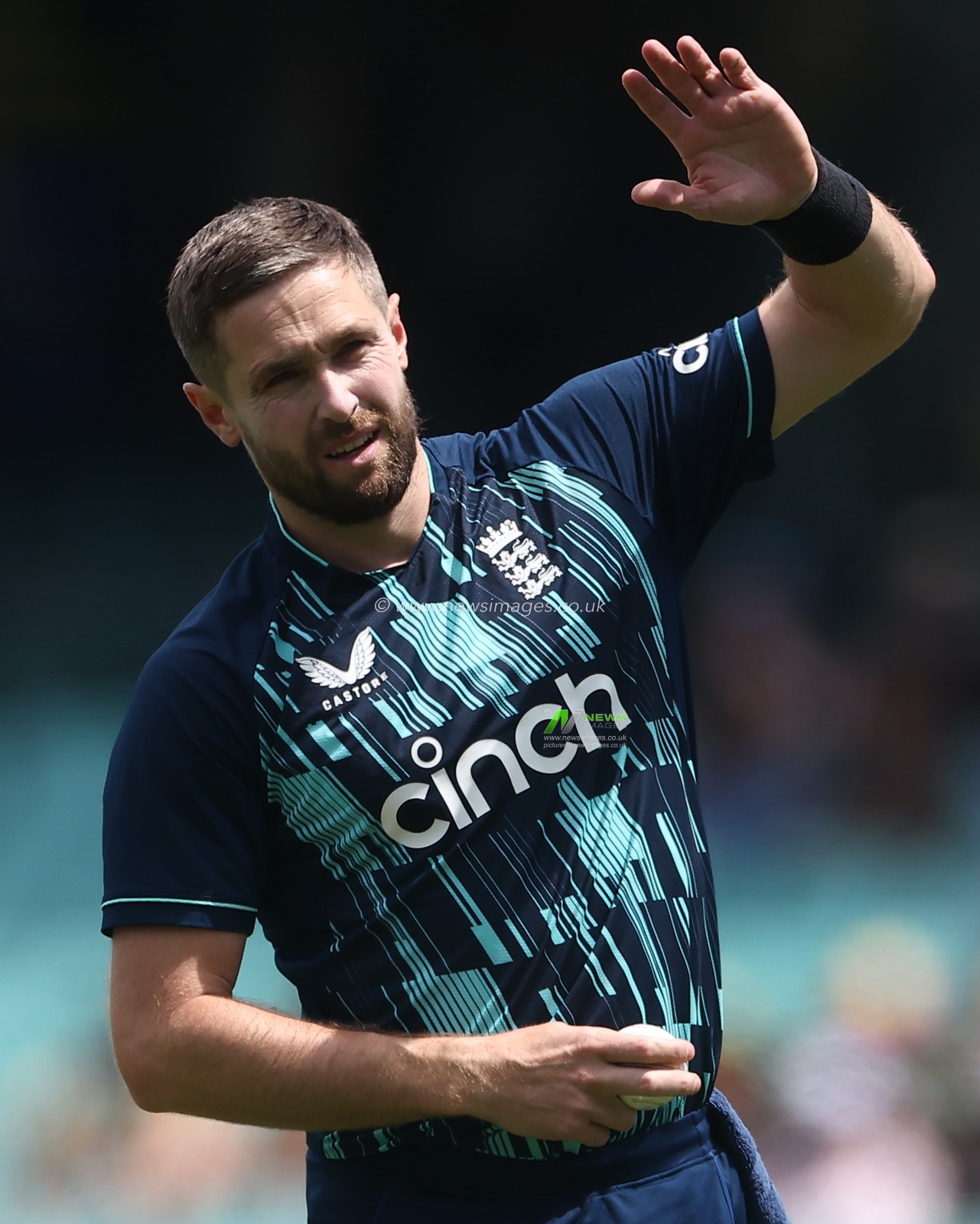 Chris Woakes of England is seen during the Dettol Series 2nd ODI match Australia vs England at SCG, Sydney, Australia, 19th November 2022

(Photo by Patrick Hoelscher/News Images)