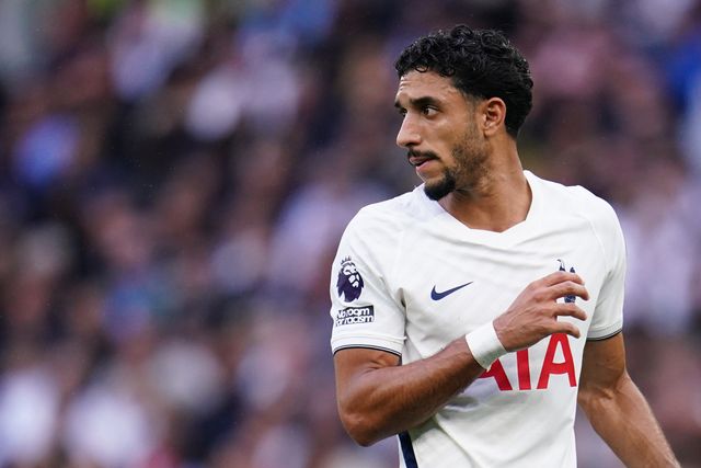 Omar Marmoush of Tottenham Hotspur during the Premier League match Tottenham Hotspur vs Newcastle Untied at Tottenham Hotspur Stadium, London, United Kingdom on 29 August 2026

(Photo by Harvey Murphy/News Images)