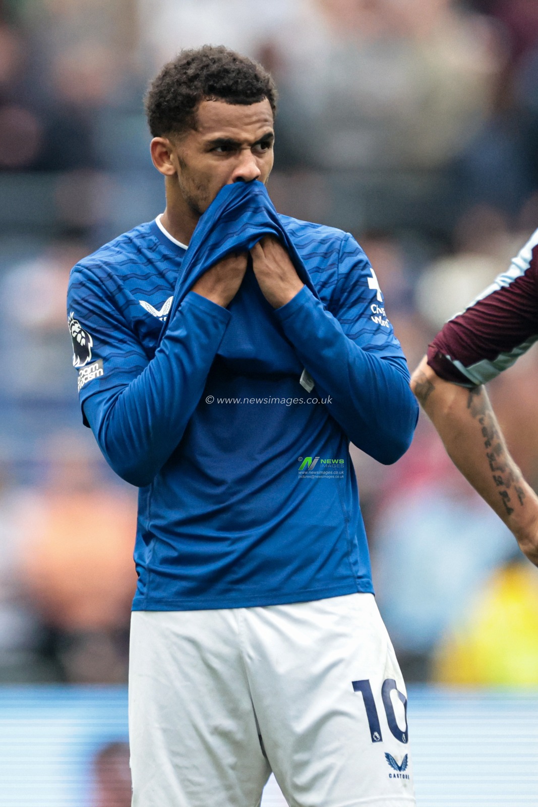 Iliman Ndiaye of Everton dejected after the Premier League match Everton vs Aston Villa at Hill Dickinson Stadium, Liverpool, United Kingdom, 13th September 2025

(Photo by Mark Cosgrove/News Images)