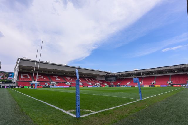 Ashton Gate Stadium during the Gallagher PREM match Bristol Bears vs Saracens at Ashton Gate, Bristol, United Kingdom on 09 May 2026

(Photo by Alex Williamson/News Images)