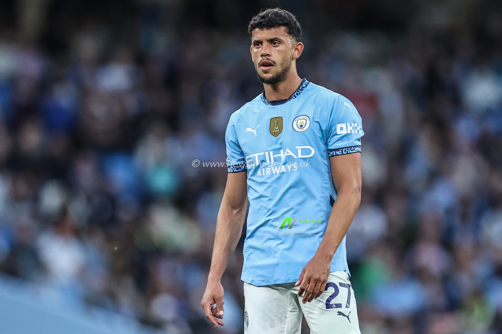 Matheus Nunes of Manchester City during the Premier League match Manchester City vs Wolverhampton Wanderers at Etihad Stadium, Manchester, United Kingdom, 2nd May 2025

(Photo by Mark Cosgrove/News Images)
