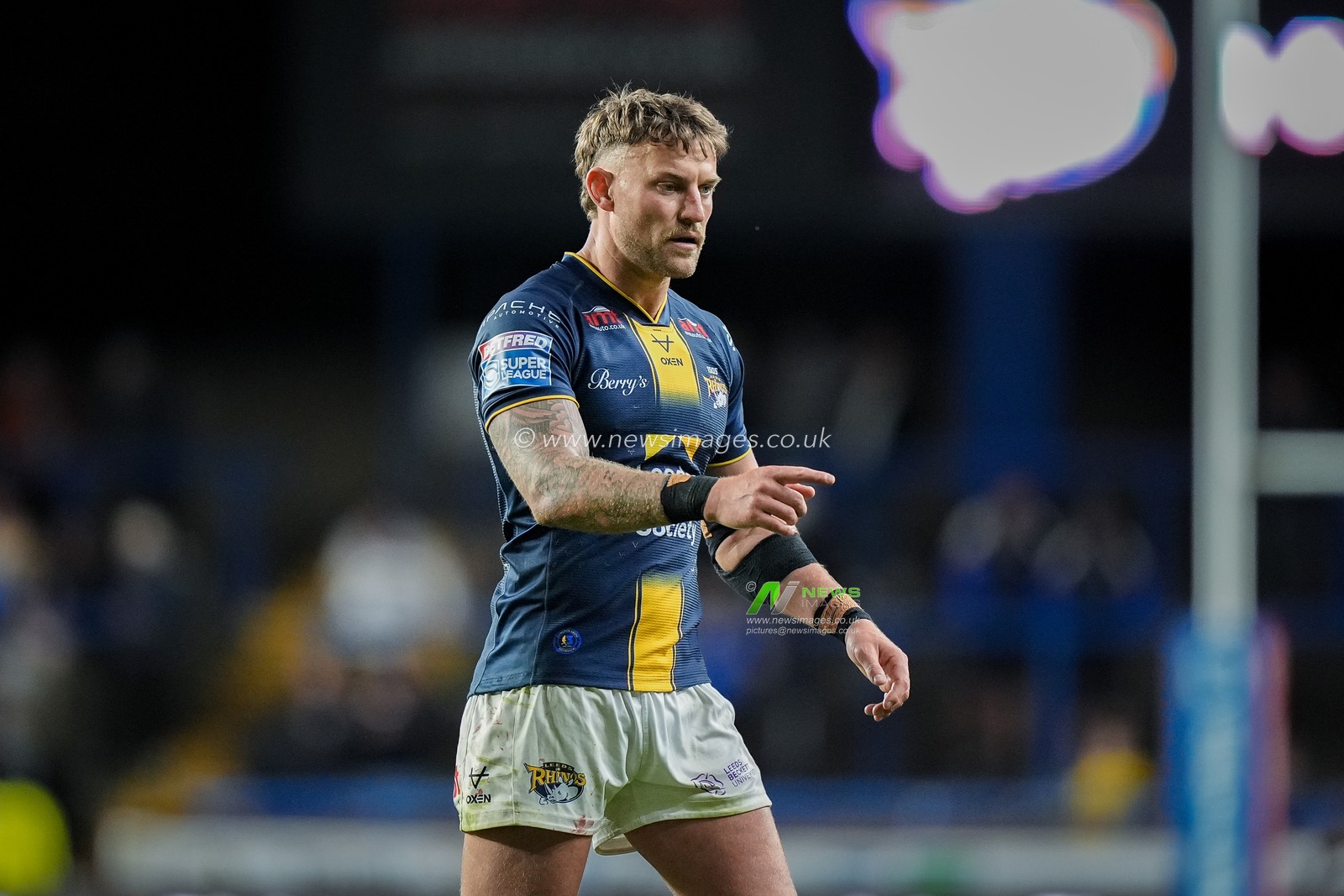 Cooper Jenkins of Leeds Rhinos during the Betfred Super League round 9 match Leeds Rhinos vs Catalans Dragons at AMT Headingley Stadium, Leeds, United Kingdom on 24 April 2026

(Photo by Maynard Manyowa/News Images)