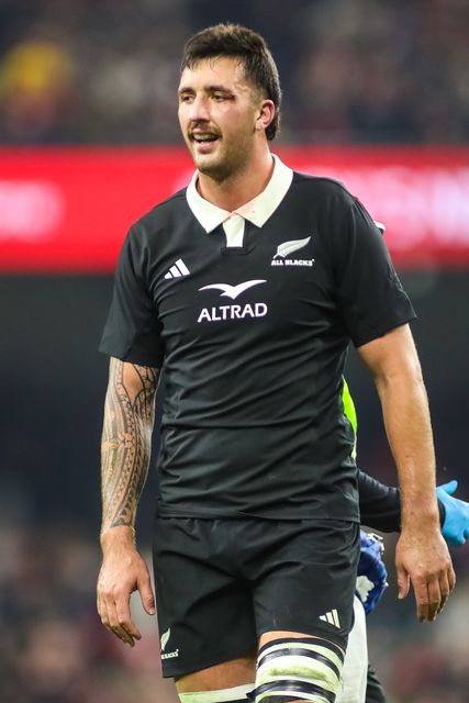 Josh Lord of New Zealand during the Quilter Nations Series 2025 match Wales vs New Zealand at Principality Stadium, Cardiff, United Kingdom, 22nd November 2025

(Photo by Andrew Lewis/News Images)

*** GER AUT SUI OUT ***