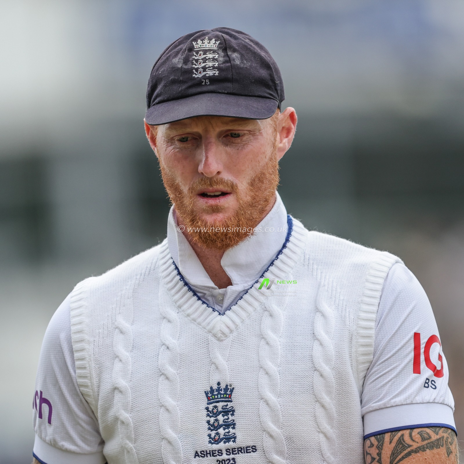 Ben Stokes of England during the LV= Insurance Ashes Third Test Series Day 1 England v Australia at Headingley Stadium, Leeds, United Kingdom, 6th July 2023

(Photo by Mark Cosgrove/News Images)