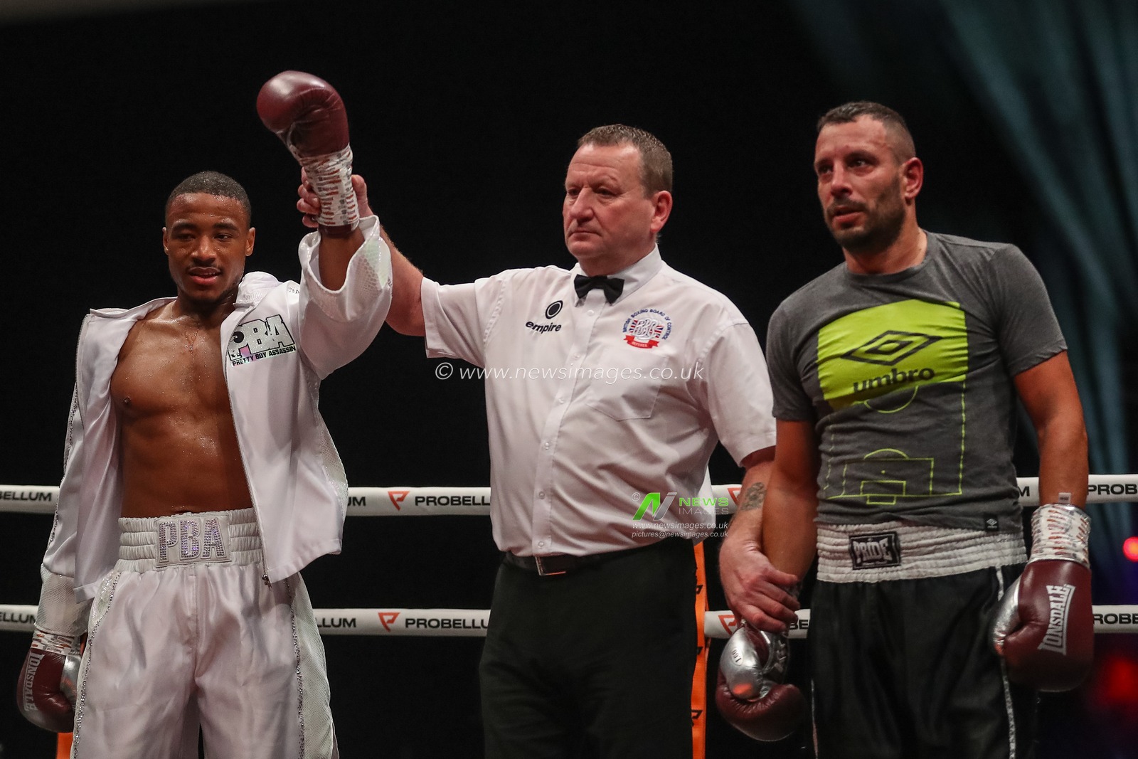 Nicolie Campbell wins at the Sunny Edwards vs Felix Alvarado card at Utilita Arena, Sheffield, United Kingdom, 11th November 2022

(Photo by Gareth Evans/News Images)