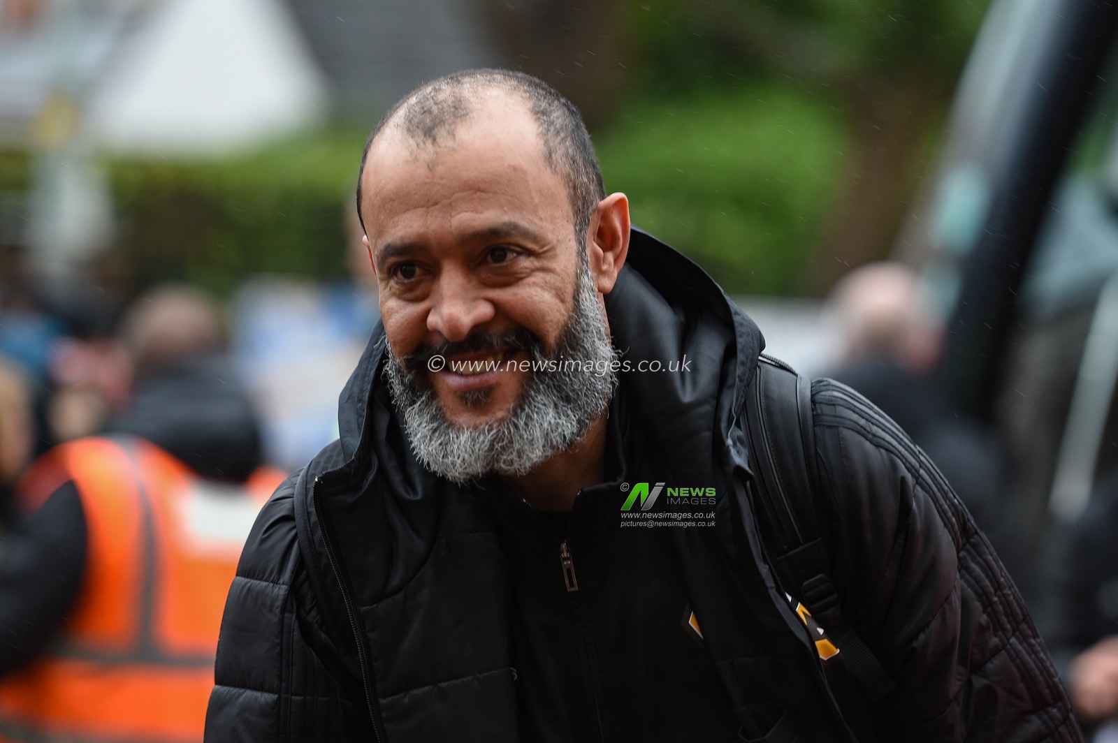 11th January 2020, Molineux, Wolverhampton, England; Premier League, Wolverhampton Wanderers v Newcastle United : Nuno Espirito Santo manager of Wolverhampton Wanderers  arrives at the Molineux Stadium

Credit: Richard Long/News Images