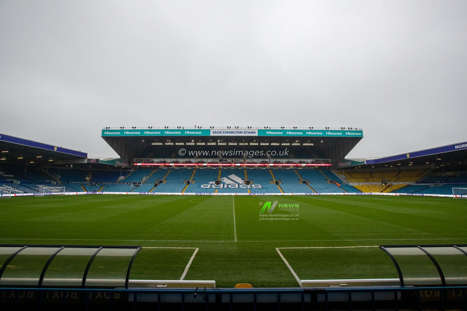 General view inside Elland Road Stadium ahead of the Premier League match Leeds United vs Fulham at Elland Road, Leeds, United Kingdom, 23rd October 2022

(Photo by James Heaton/News Images)