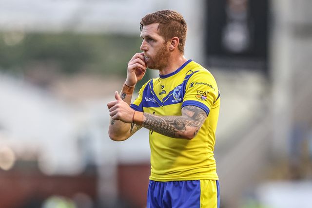 Marc Sneyd of Warrington Wolves during the Betfred Super League round 16 match Warrington Wolves vs Hull FC at Halliwell Jones Stadium, Warrington, United Kingdom, 28th June 2025

(Photo by Alfie Cosgrove/News Images)