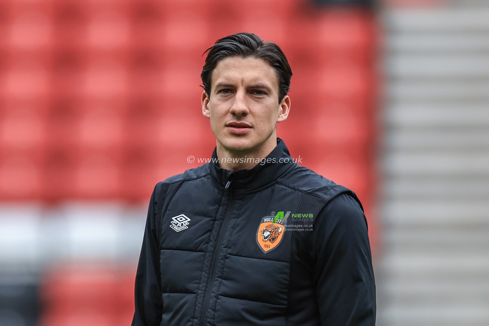 Alfie Jones #5 of Hull City arrives during the Sky Bet Championship match Sunderland vs Hull City at Stadium Of Light, Sunderland, United Kingdom, 7th April 2023

(Photo by Mark Cosgrove/News Images)