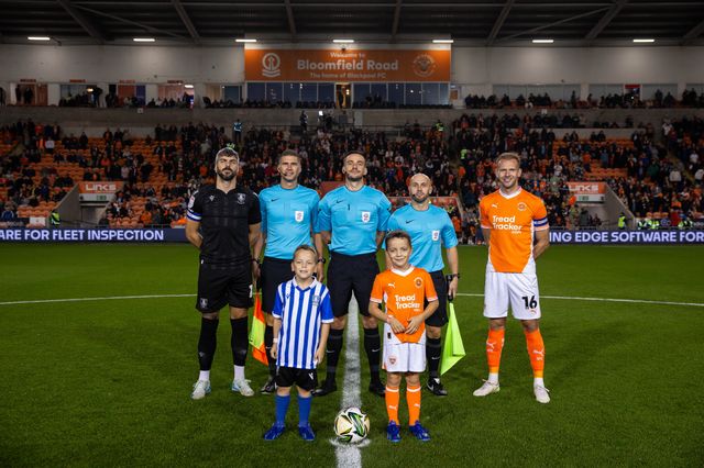Carabao Cup Blackpool v Sheffield Wednesday