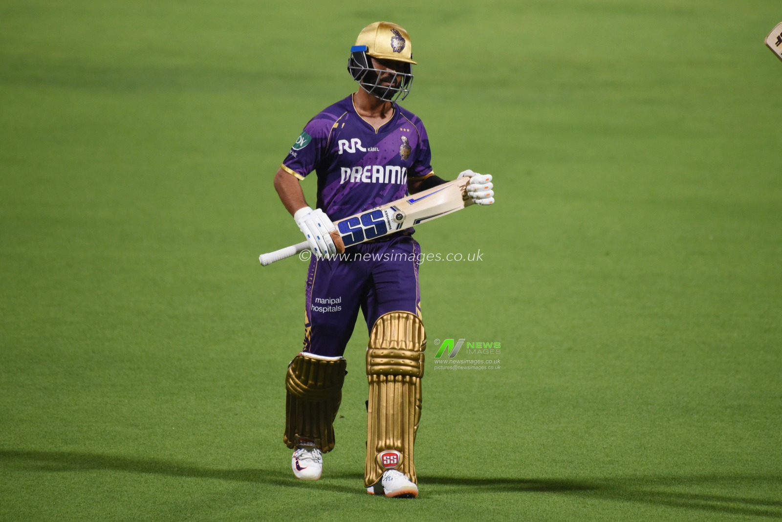 KKR captain Ajinkya Rahane during a training sessionahead the Indian Premier League (IPL) Twenty20 cricket Match at the Eden Gardens Stadium in Kolkata on March 17,2025,Pictures by Debajyoti Chakraborty.(Photo: Debajyoti Chakraborty/News Images)
