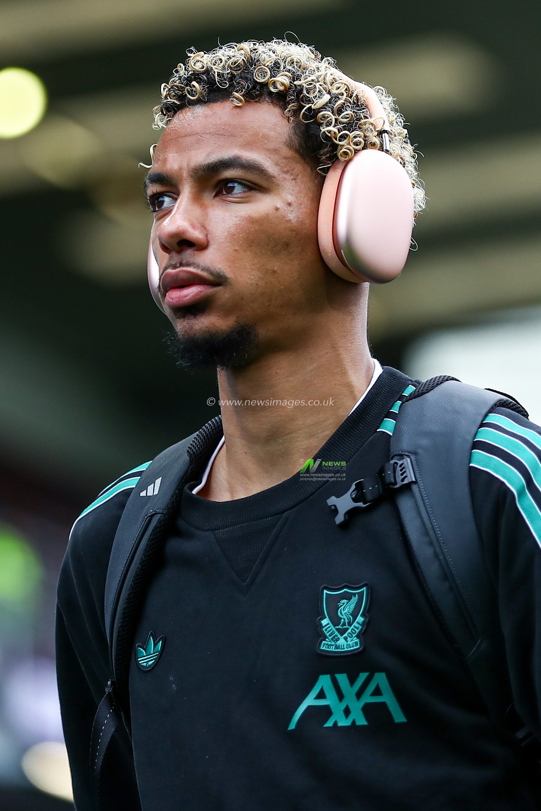 Hugo Ekitike of Liverpool arrives at stadium ahead of the Premier League match Burnley vs Liverpool at Turf Moor, Burnley, United Kingdom, 14th September 2025

(Photo by Jorge Horsted/News Images)