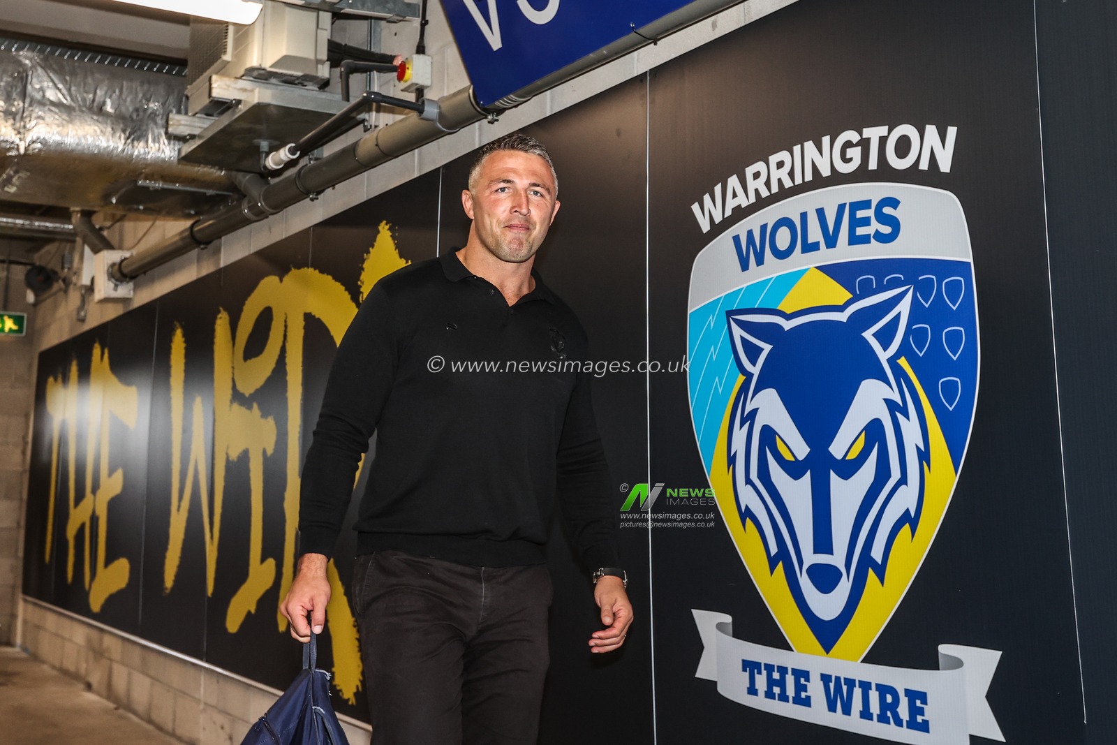 Sam Burgess Head Coach of Warrington Wolves arrives during the Betfred Super League Round 24 match Warrington Wolves vs Salford Red Devils at Halliwell Jones Stadium, Warrington, United Kingdom, 29th August 2025

(Photo by Alfie Cosgrove/News Images)