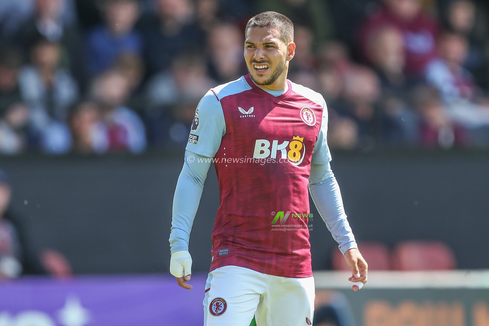Emi BuendÃ­a #10 of Aston Villa during the Pre-season friendly match Walsall vs Aston Villa at Poundland Bescot Stadium, Walsall, United Kingdom, 15th July 2023

(Photo by Gareth Evans/News Images)