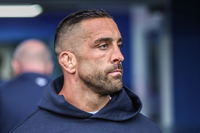 Paul Vaughan of Warrington Wolves during the Betfred Super League Round 12 match Warrington Wolves vs Hull KR at Halliwell Jones Stadium, Warrington, United Kingdom, 23rd May 2025

(Photo by Alfie Cosgrove/News Images)