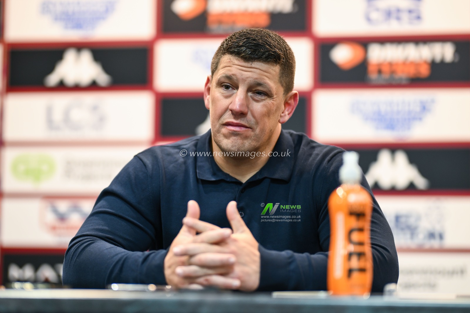 Matt Peet Head Coach of Wigan Warriors during the post match press conference during the Betfred Super League Round 1 match Wigan Warriors vs Leigh Leopards at The Brick Community Stadium, Wigan, United Kingdom, 13th February 2025

(Photo by Craig Thomas/News Images)