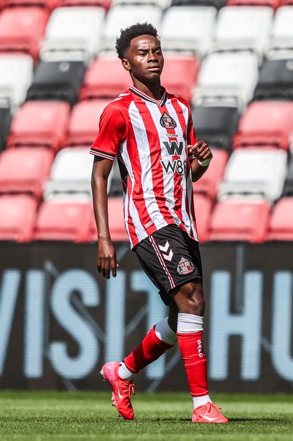Simon Adingra of Sunderland during the Pre-season friendly match Sunderland vs Real Betis at Stadium Of Light, Sunderland, United Kingdom, 2nd August 2025

(Photo by Alfie Cosgrove/News Images)