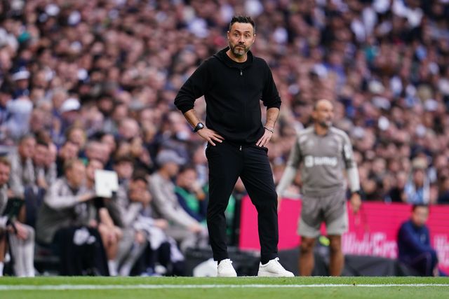 Roberto De Zerbi manager of Tottenham Hotspur during the Premier League match Tottenham Hotspur vs Newcastle Untied at Tottenham Hotspur Stadium, London, United Kingdom on 29 August 2026

(Photo by Harvey Murphy/News Images)