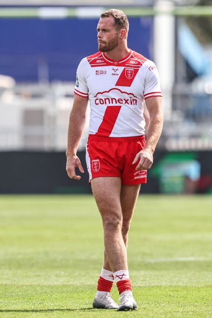 Joe Burgess of Hull KR during the Betfred Super League round 21 match Hull KR vs Castleford Tigers at Sewell Group Craven Park, Kingston upon Hull, United Kingdom, 9th August 2025

(Photo by Alfie Cosgrove/News Images)