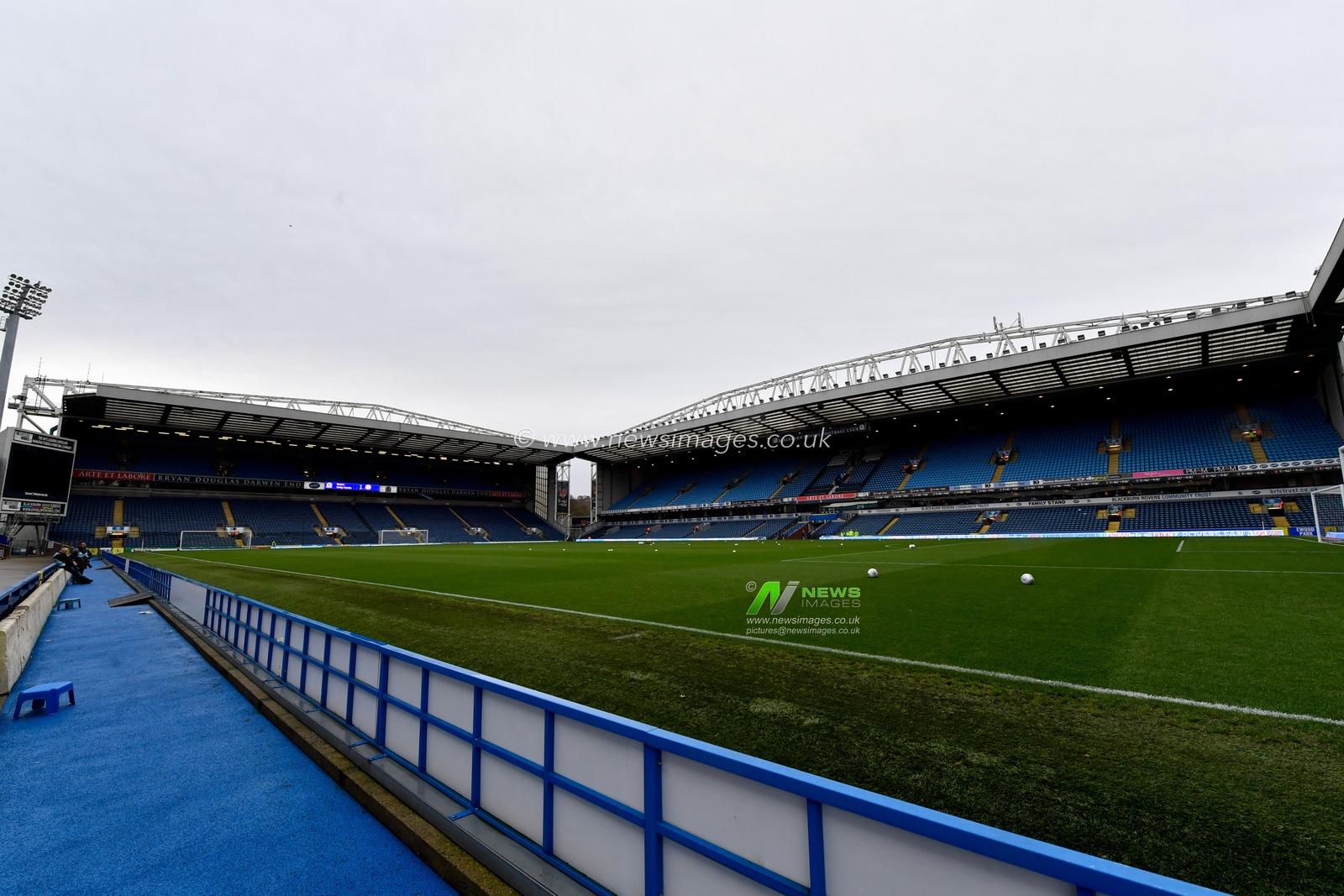 7th December 2019, Ewood Park, Blackburn, England; Sky Bet Championship, Blackburn Rovers v Derby County : A general view of Ewood Park, the home of Blackburn Rovers

Credit: Simon Whitehead/News Images