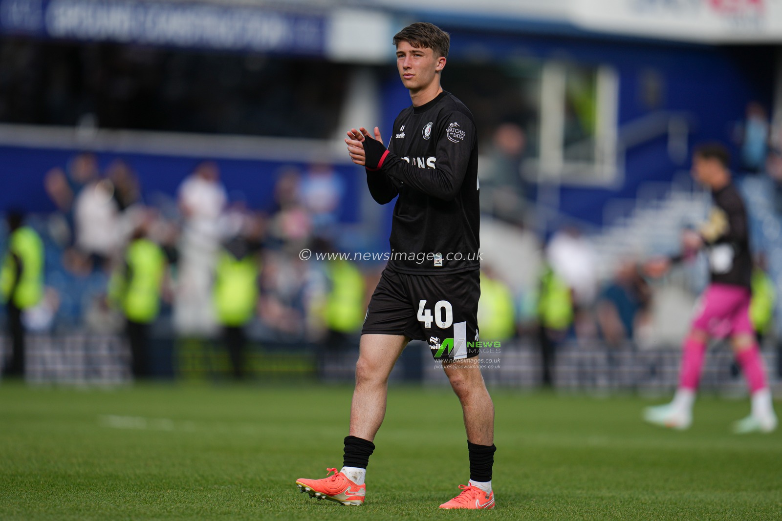 George Earthy of Bristol City after the Sky Bet Championship match Queens Park Rangers vs Bristol City at Kiyan Prince Foundation Stadium, London, United Kingdom, 12th April 2025

(Photo by Harvey Murphy/News Images)