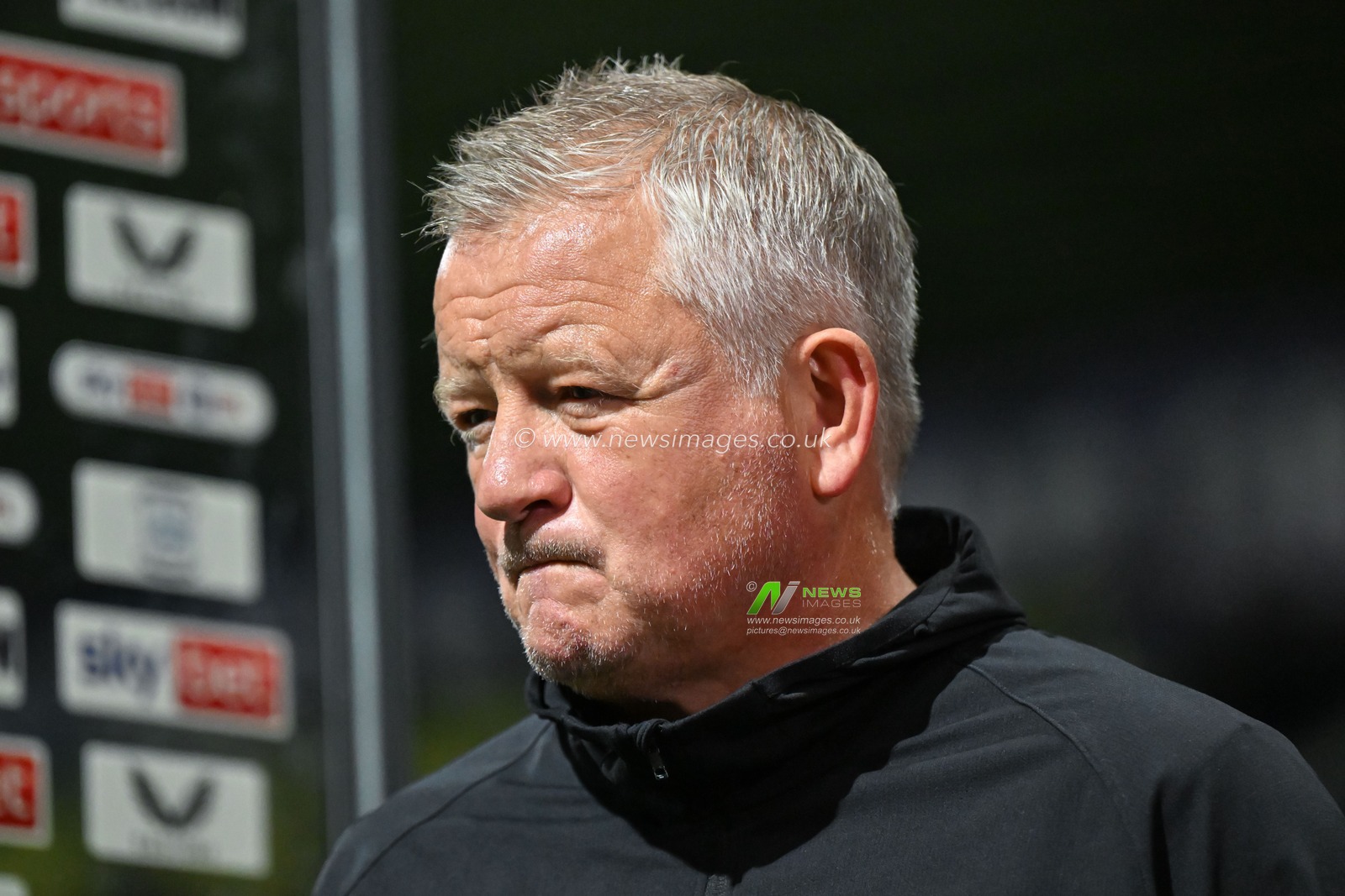 Chris Wilder manager of Sheffield United has a post match interview with Sky Sport during the Sky Bet Championship match Preston North End vs Sheffield United at Deepdale, Preston, United Kingdom, 9th August 2024

(Photo by Cody Froggatt/News Images)