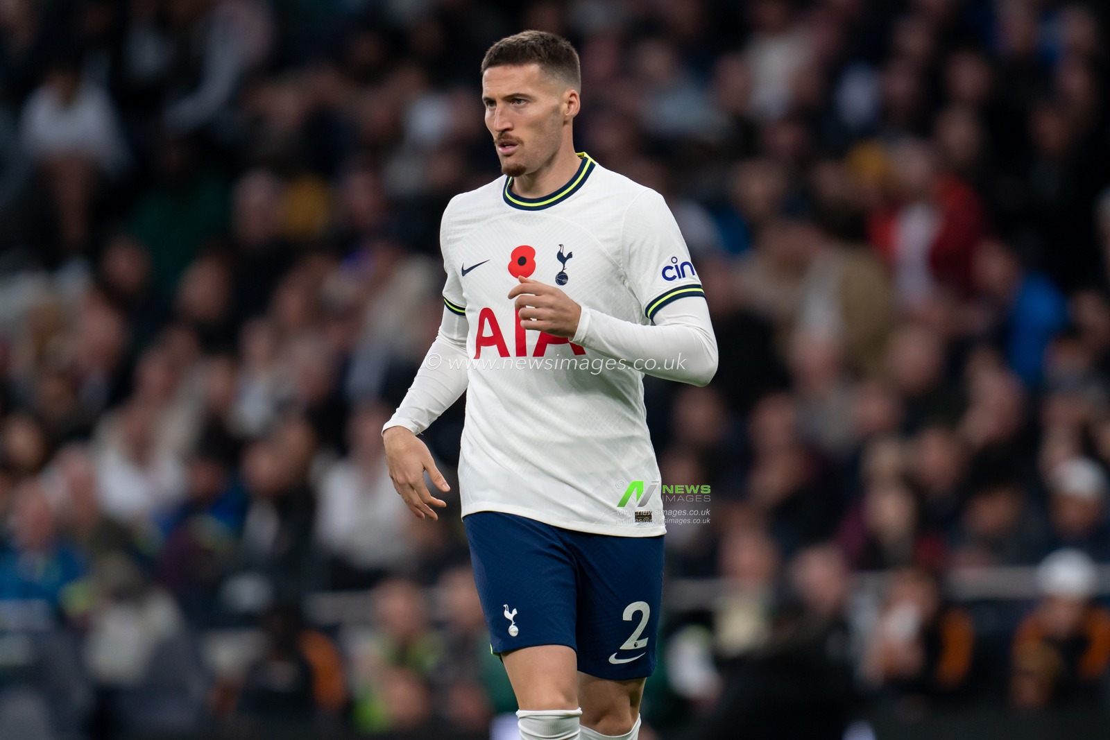 Matt Doherty #2 of Tottenham Hotspur during the Premier League match Tottenham Hotspur vs Leeds United at Tottenham Hotspur Stadium, London, United Kingdom, 12th November 2022

(Photo by Richard Washbrooke/News Images)