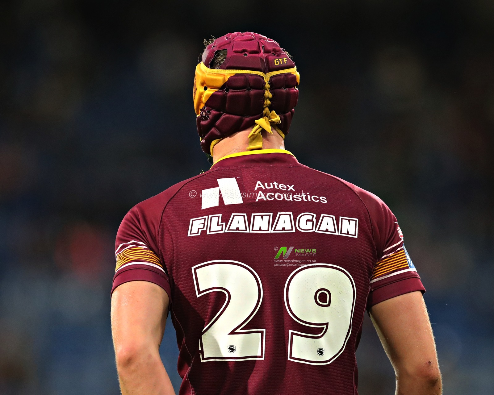 George Flanagan of Huddersfield Giants during the Betfred Super League Round 13 match Huddersfield Giants vs Leigh Leopards at John Smith's Stadium, Huddersfield, United Kingdom, 29th May 2025

(Photo by Sam Eaden/News Images)