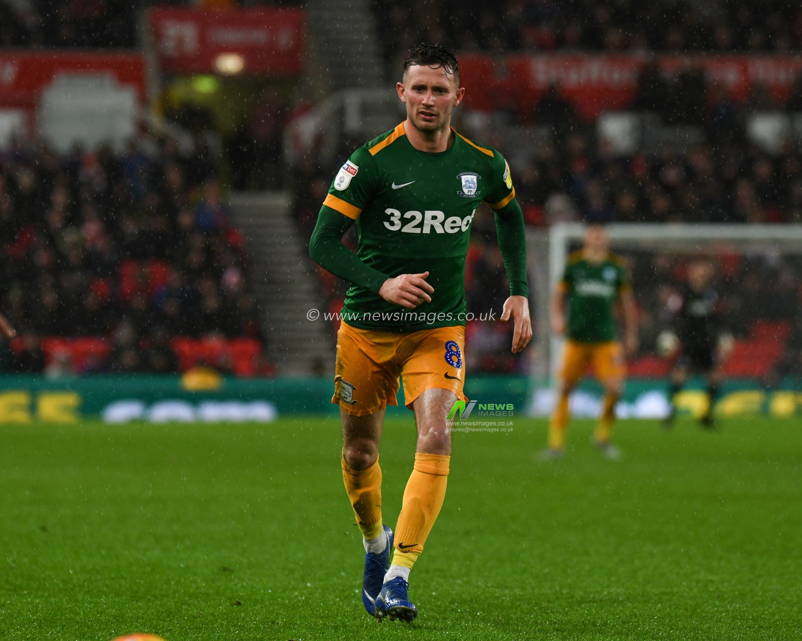 26th January 2019, Bet 365 Stadium, Stoke-on-Trent, England; Sky Bet Championship, Stoke City vs Preston North End ; Alan Browne (8) of Preston North End during the game at the Bet 365 Stadium.


Credit: Richard Long/News Images

English Football League images are subject to DataCo Licence