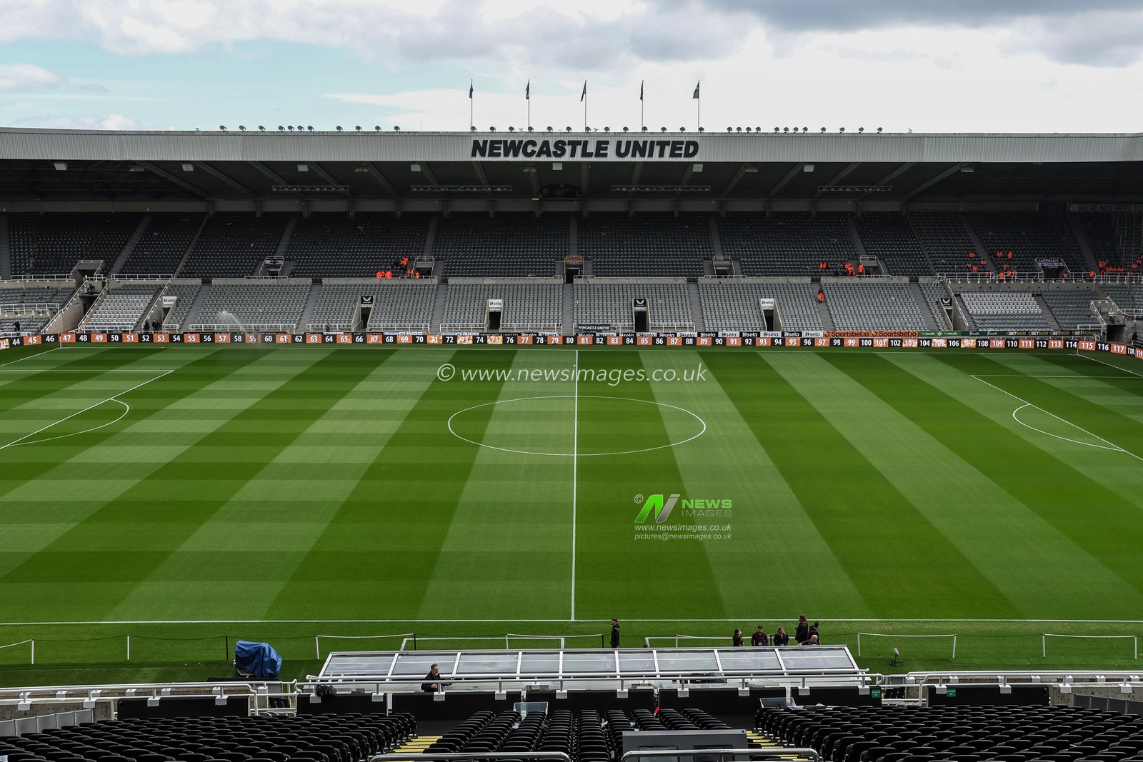A general view of St James Park ahead of the Premier League match Newcastle United vs West Ham United at St. James's Park, Newcastle, United Kingdom, 30th March 2024

(Photo by Mark Cosgrove/News Images)