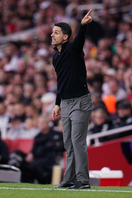 Mikel Arteta manager of Arsenal during the Premier League match Arsenal vs Fulham at Emirates, London, United Kingdom on 02 May 2026

(Photo by Harvey Murphy/News Images)