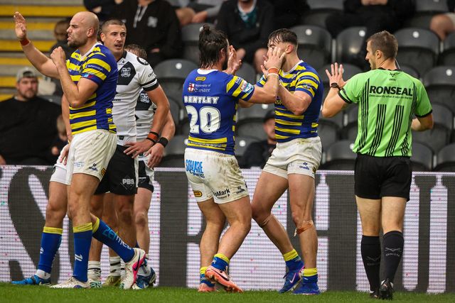 Betfred Super League round 25 Hull FC v Warrington Wolves