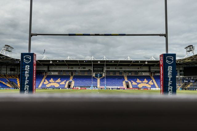 A general view of Halliwell Jones Stadium ahead of the Betfred Super League round 13 match Warrington Wolves vs Hull FC at The Halliwell Jones Stadium, Warrington, United Kingdom on 05 June 2026

(Photo by Alfie Cosgrove/News Images)