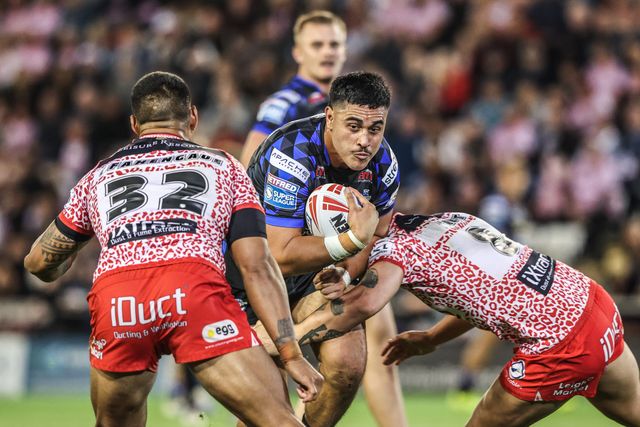 Betfred Super League round 21 Leigh Leopards v Leeds Rhinos