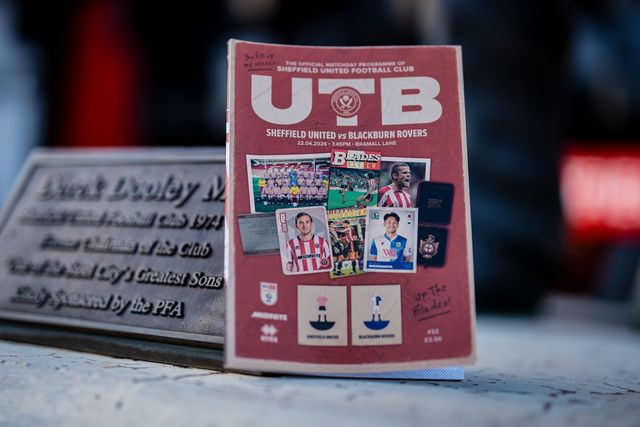 A general view of the match day program during the Sky Bet Championship match Sheffield United vs Blackburn Rovers at Bramall Lane, Sheffield, United Kingdom on 22 April 2026

(Photo by Maynard Manyowa/News Images)
