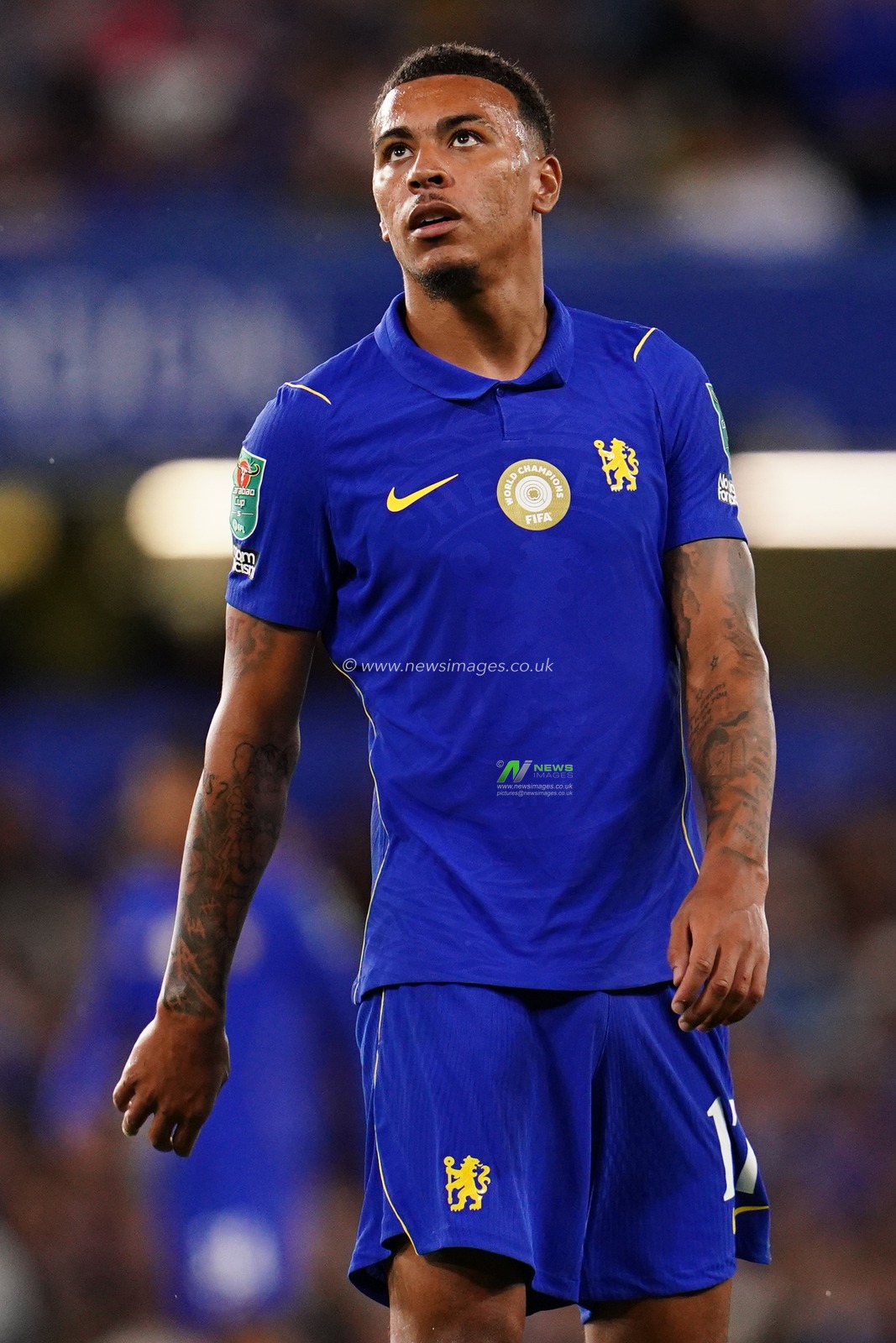 Morgan Rogers of Chelsea during the Carabao Cup round 2 match Chelsea vs Luton Town at Stamford Bridge, London, United Kingdom on 27 August 2026

(Photo by Harvey Murphy/News Images)