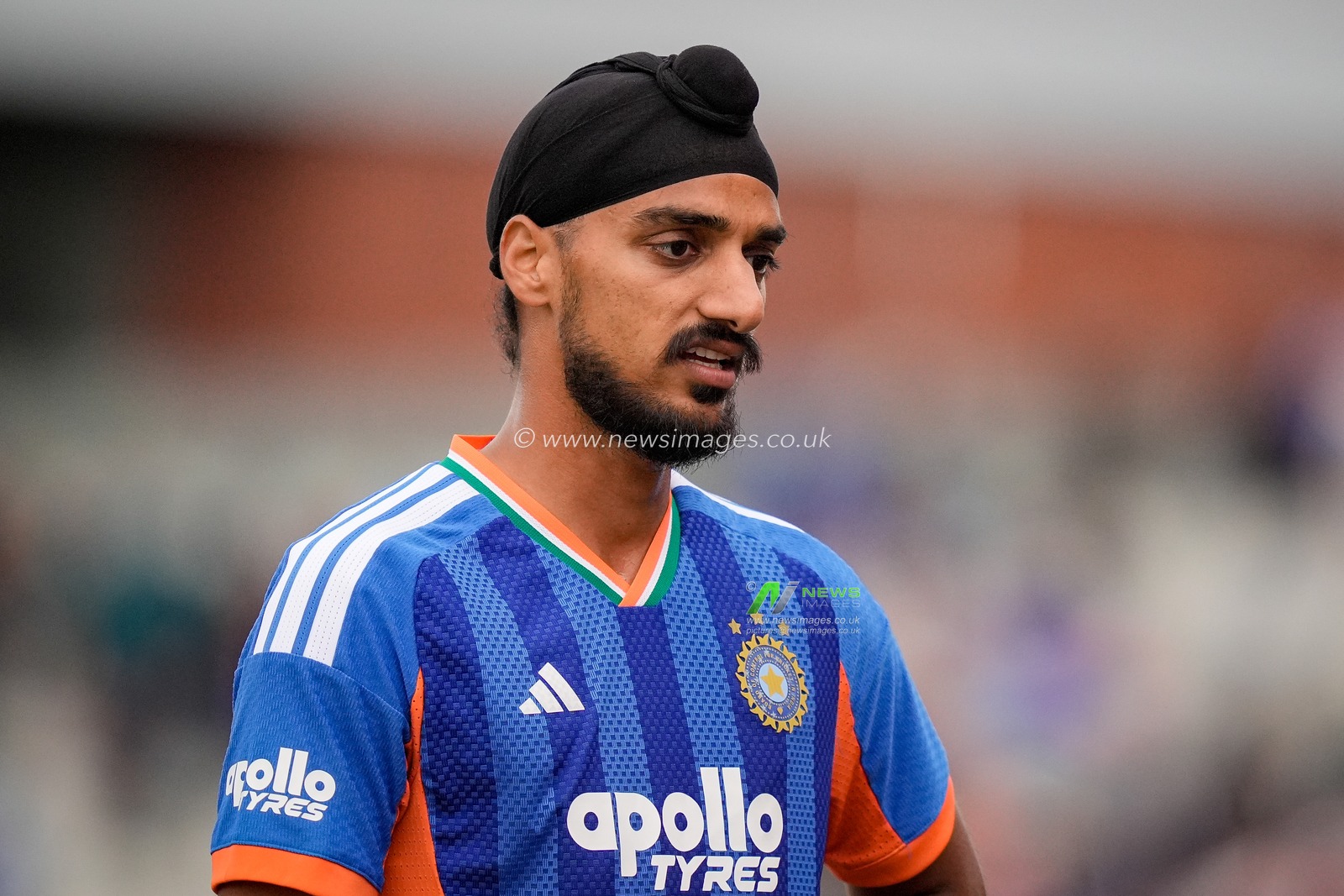 Arshdeep Singh of India during the Second Vitality T20 International match England vs India at Old Trafford, Manchester, United Kingdom on 04 July 2026

(Photo by Maynard Manyowa/News Images)