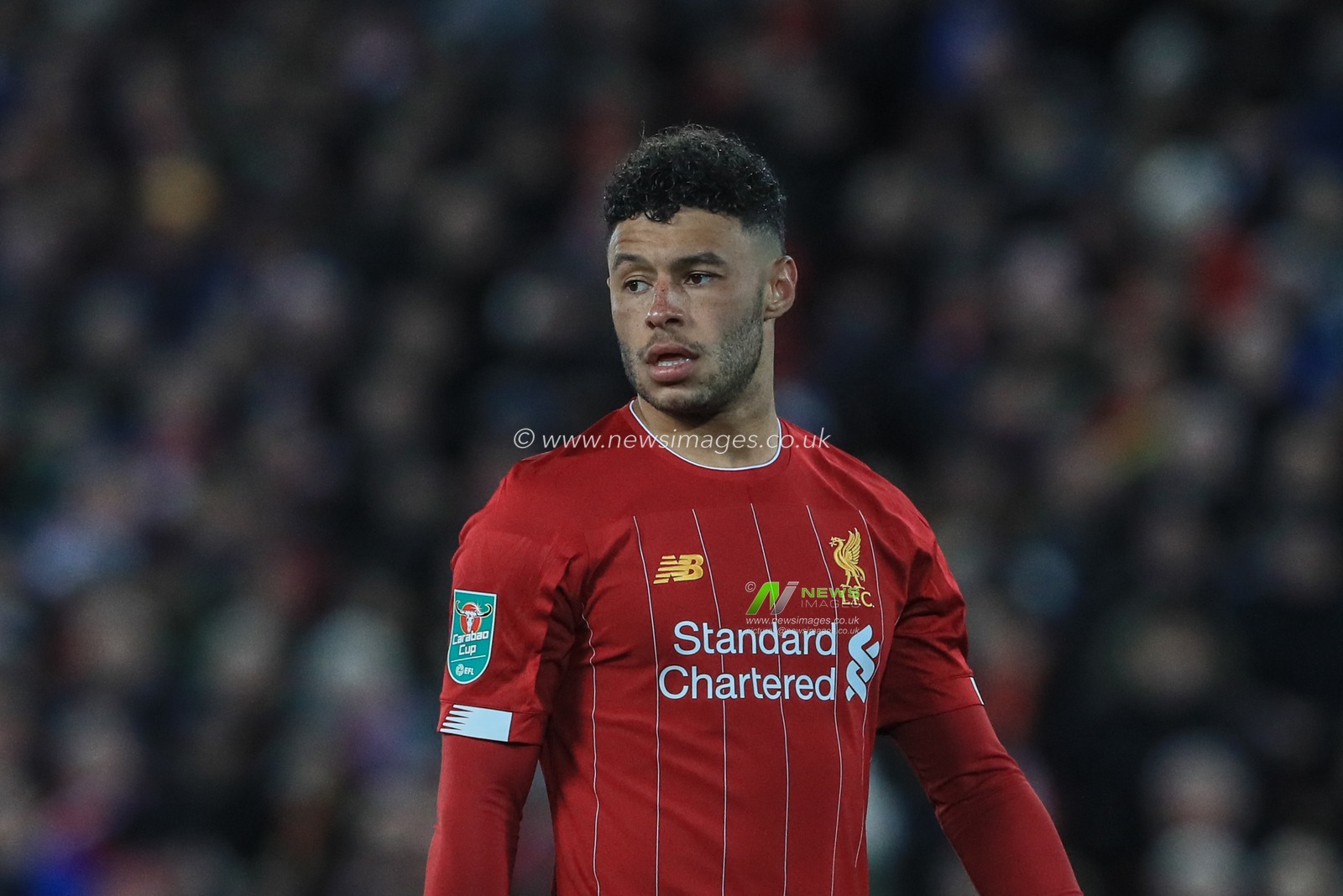 30th October 2019, Anfield, Liverpool, England; Carabao Cup, Liverpool v Arsenal : Alex Oxlade-Chamberlain (15) of Liverpool during the game

Credit: Mark Cosgrove/News Images