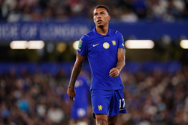 Morgan Rogers of Chelsea during the Carabao Cup round 2 match Chelsea vs Luton Town at Stamford Bridge, London, United Kingdom on 27 August 2026

(Photo by Harvey Murphy/News Images)