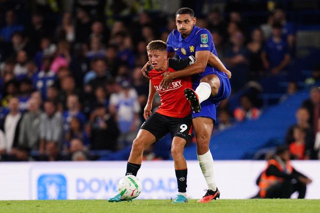 during the Carabao Cup round 2 match Chelsea vs Luton Town at Stamford Bridge, London, United Kingdom on 27 August 2026

(Photo by Harvey Murphy/News Images)