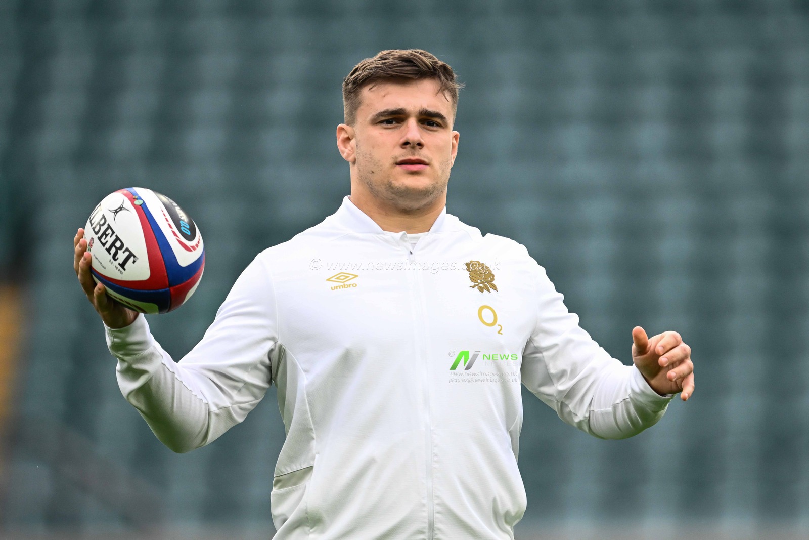 Theo Dan of England arrives ahead of the 2024 Guinness 6 Nations match England vs Wales at Twickenham Stadium, Twickenham, United Kingdom, 10th February 2024

(Photo by Craig Thomas/News Images)