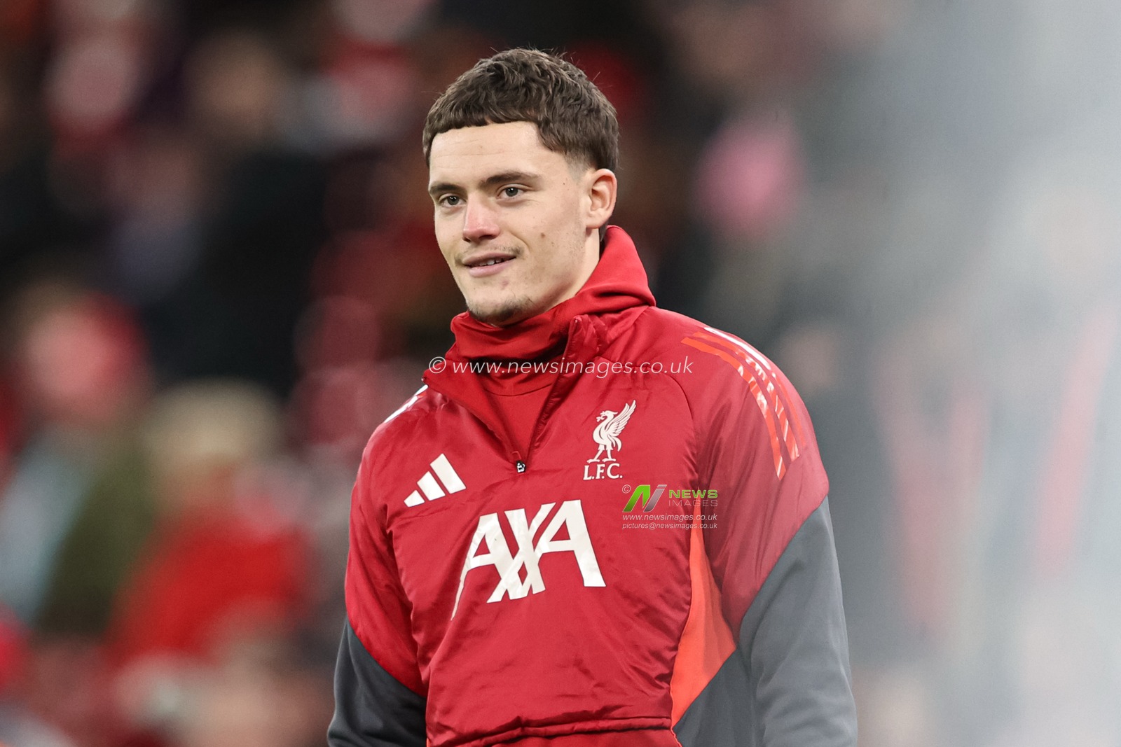 Florian Wirtz of Liverpool in the pregame warmup session during the Emirates FA Cup Third Round match Liverpool vs Barnsley at Anfield, Liverpool, United Kingdom, 12th January 2026

(Photo by Alfie Cosgrove/News Images)