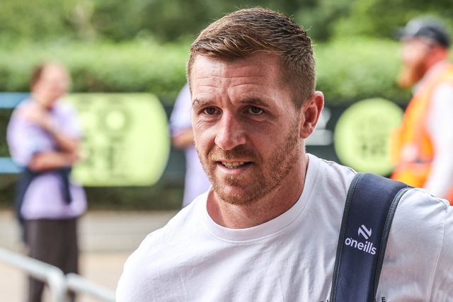 Marc Sneyd of Warrington Wolves arrives during the Betfred Super League Round 23 match Huddersfield Giants vs Warrington Wolves at Accu Stadium, Huddersfield, United Kingdom, 24th August 2025

(Photo by Alfie Cosgrove/News Images)