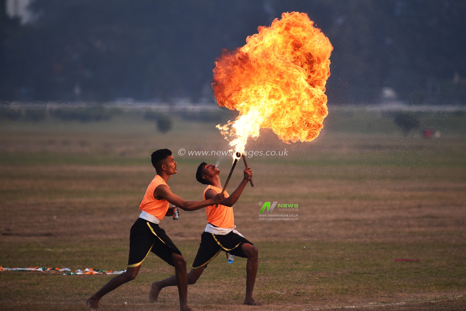 Indian Army personnel show skill  in Kolkata, India, Monday, Dec. 16, 2024.Pictures by Debajyoti Chakraborty.'Vijay Diwas' is celebrated annually on December 16 to honour the victory of Indian armed forces over Pakistan in the 1971 Bangladesh liberation war.(Photo: Debajyoti Chakraborty/News Images)