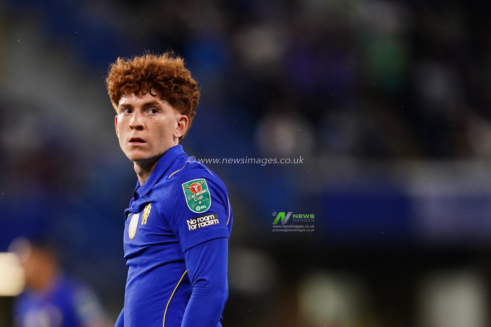 Valentin Barco of Chelsea during the Carabao Cup round 2 match Chelsea vs Luton Town at Stamford Bridge, London, United Kingdom on 27 August 2026

(Photo by Harvey Murphy/News Images)