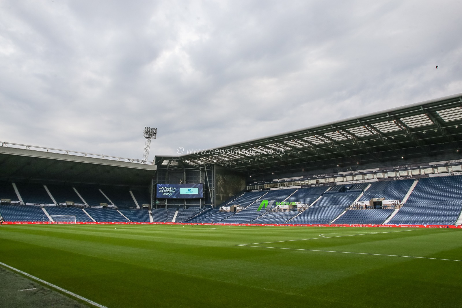 General view inside of The Hawthorns, home of West Bromwich Albion ahead of the Sky Bet Championship match West Bromwich Albion vs Burnley at The Hawthorns, West Bromwich, United Kingdom, 2nd September 2022

(Photo by Gareth Evans/News Images)