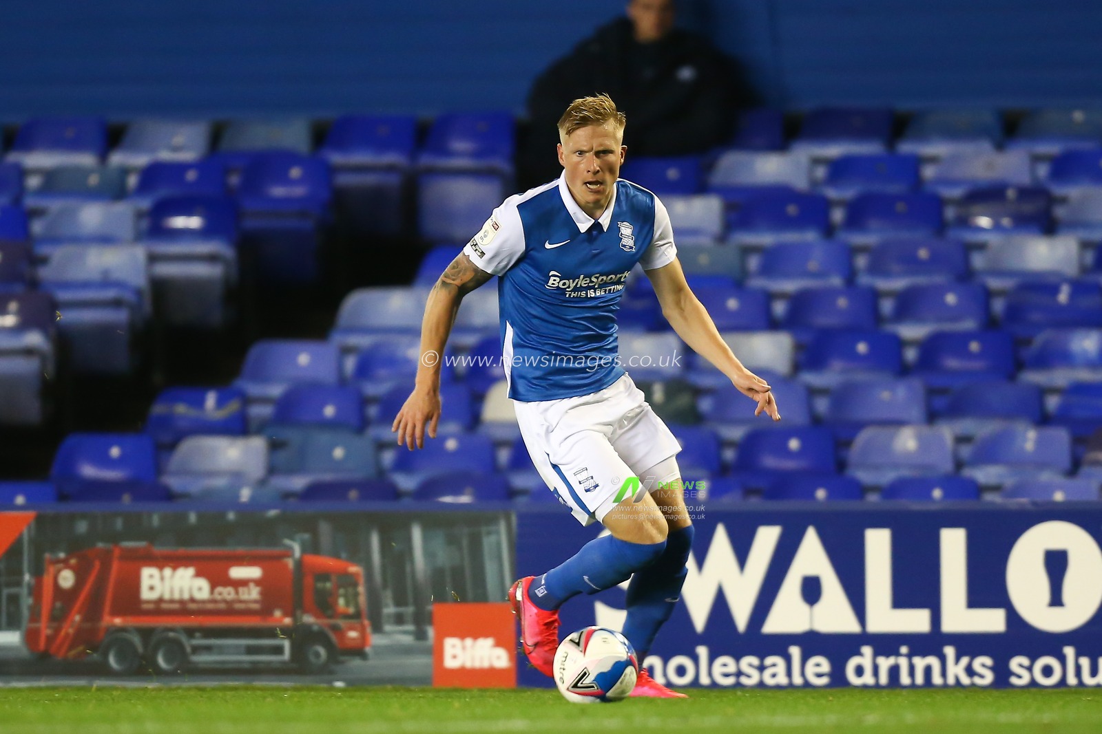 Kristian Pederson (3) of Birmingham City