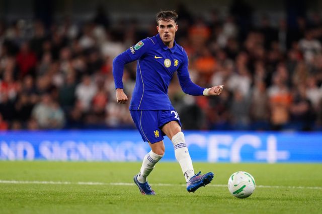 Pep Chavarria of Chelsea during the Carabao Cup round 2 match Chelsea vs Luton Town at Stamford Bridge, London, United Kingdom on 27 August 2026

(Photo by Harvey Murphy/News Images)