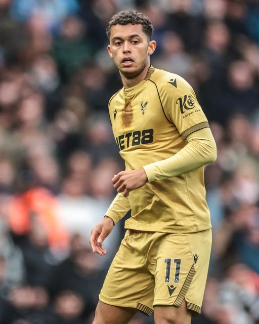 Brennan Johnson of Crystal Palace during the Premier League match Manchester City vs Crystal Palace at Etihad Stadium, Manchester, United Kingdom on 13 May 2026

(Photo by Mark Cosgrove/News Images)