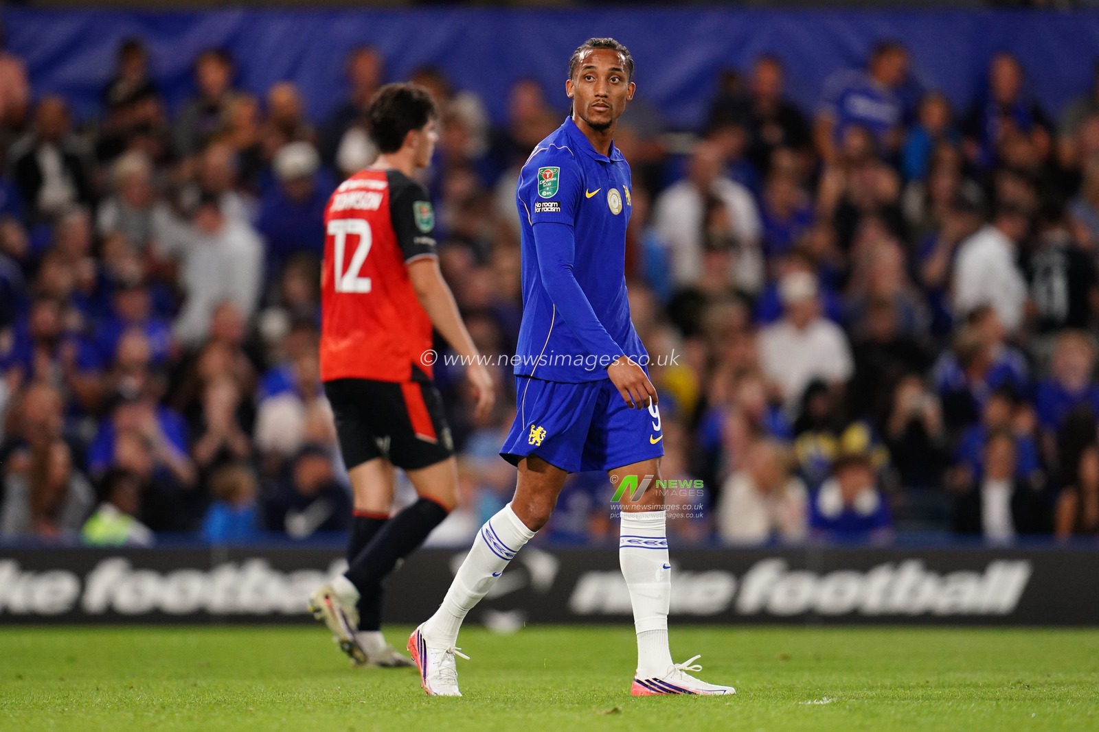 Joao Pedro of Chelsea during the Carabao Cup round 2 match Chelsea vs Luton Town at Stamford Bridge, London, United Kingdom on 27 August 2026

(Photo by Harvey Murphy/News Images)